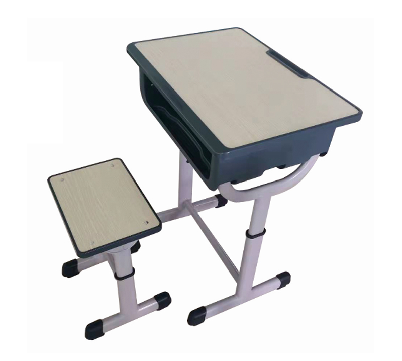 塑封邊升降課桌凳